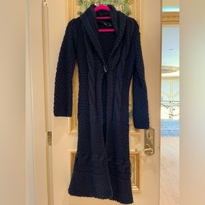 Black long Bebe coat